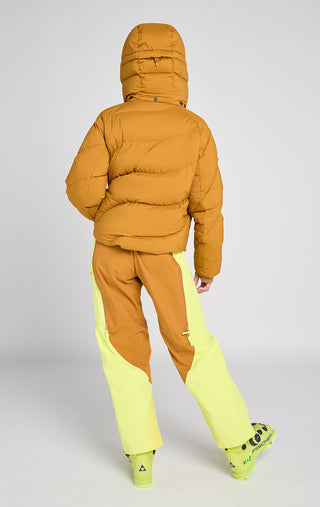 Powder Puff Down Jacket in Hotty Toddy Insulated Women's Winter Ski Snowboard Coat SENIQ