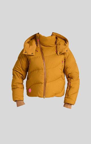Powder Puff Down Jacket in Hotty Toddy Women's Ski Snowboard Winter Outerwear Insulated Cozy