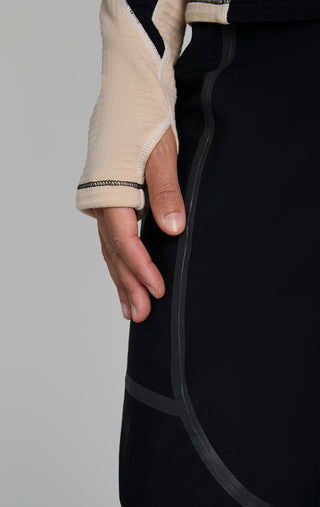 Joytrek Grid Fleece Full Zip Hoodie