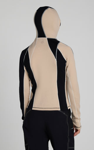Joytrek Grid Fleece Full Zip Hoodie