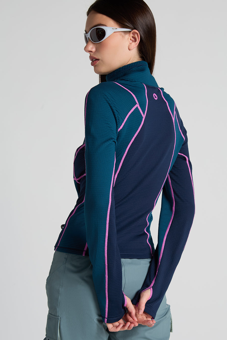 Joytrek Midlayer Grid Fleece Zip Neck – SENIQ