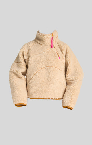 Half Baked Fleece Pullover in Cookie Dough for Women's Cozy Winter Layering Outdoor Gear