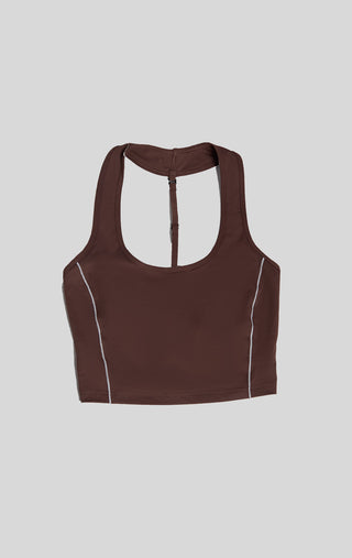 Off Grid Halter Tank in Cabin by SENIQ Outdoor Women's Hiking Climbing Spring Summer Fall 2025 Technical Gear