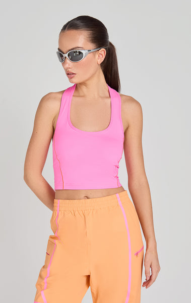 venicew Hangtang Top/タンクトップ Half Zip Tank Top - SALE