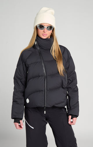 Powder Puff Down Jacket in After Dark Insulated Women's Winter Ski Snowboard Coat SENIQ