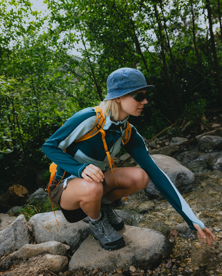 Joytrek Midlayer Grid Fleece Zip Neck