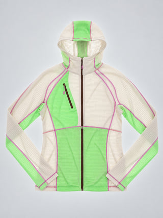 Joytrek Midlayer Grid Fleece Zip Neck