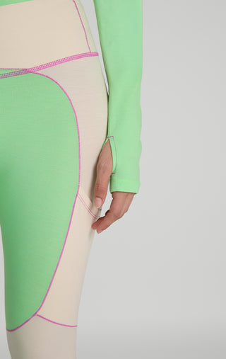 Wool Sculpt Merino Baselayer Mock Neck
